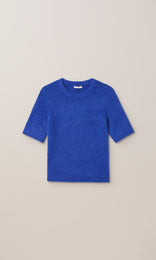 Isla SS Crew Cobalt