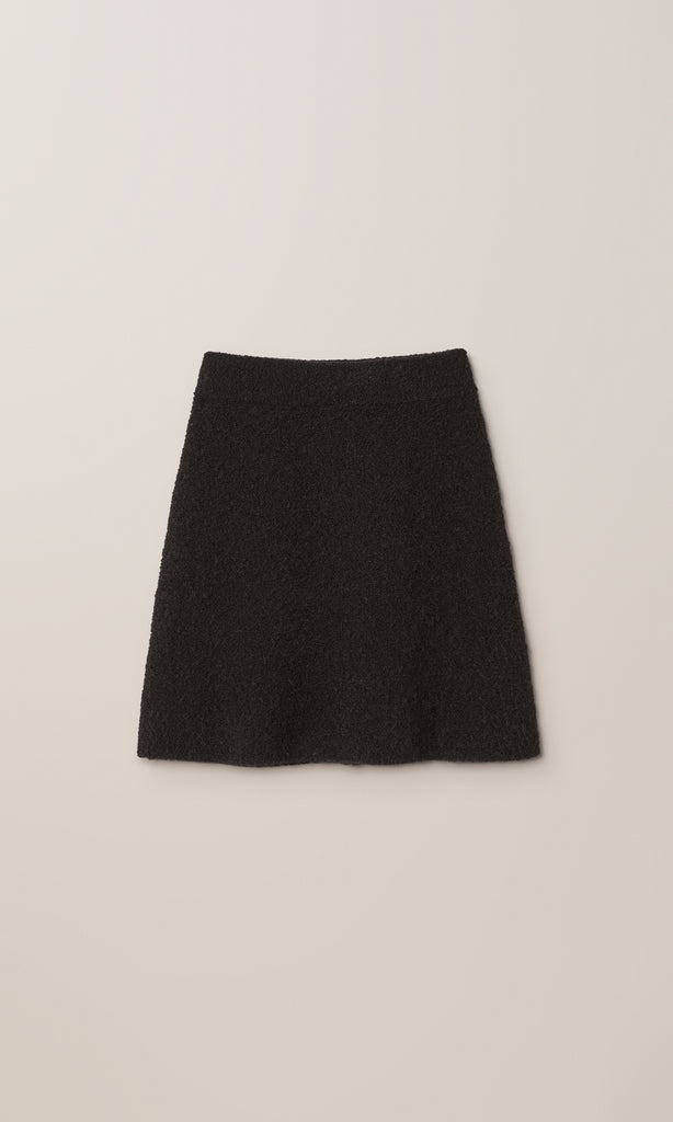 Orla Alpaca Skirt Black