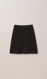 Orla Alpaca Skirt Black