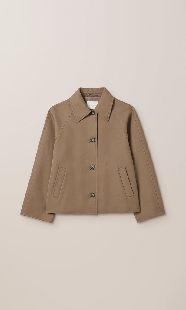 Admiralty Coat Chocolate