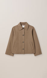 Admiralty Coat Chocolate