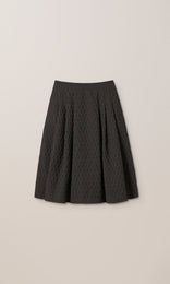 Maline A-Line Skirt    Black