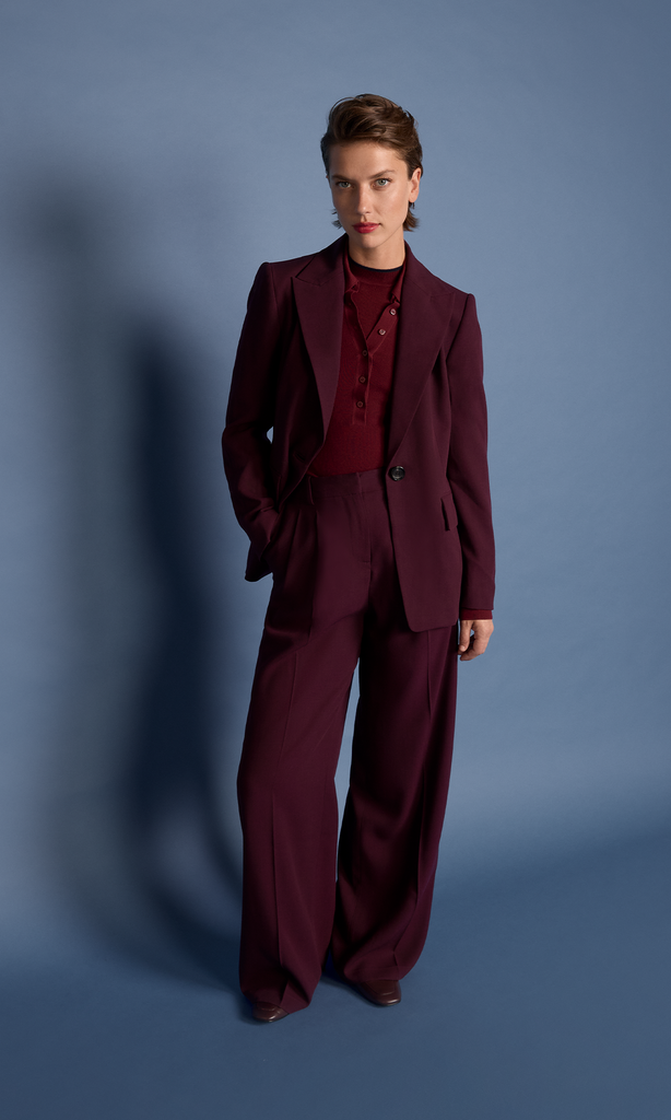 Spencer Trouser Burgundy