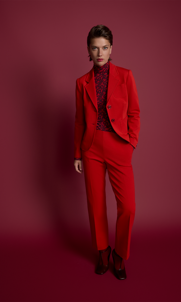 Ellis Trouser Red