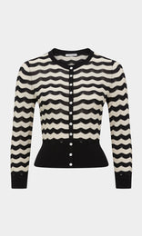 Bernina black Cardigan Knit Cardigan Women Knitted Sweater Knit Tops black Top knit sweater black and white striped shirt knitted cardigan cropped cardigan work top