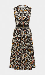 Marlow Black Midi Dress Summer Dresses Australia Work Dresses Australia A Line Dress black and white dress summer midi dress cotton dress short sleeve dress floral midi dress casual summer dress