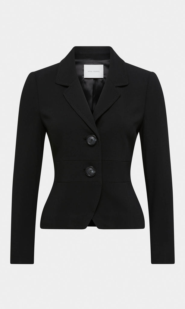 Martine Crop Jacket Women's Designer Jackets black Suit Jacket_black Jacket Cropped Jacket women's suits and tailoring women's designer workwear Australia tailored jacket work jacket