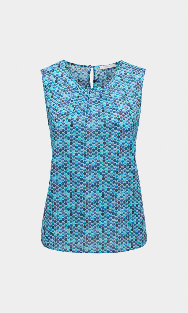 Pentti Womens Blouses Cami Tops Blue Top Cotton Tops sleeveless top cami top summer top work top Work Tops Women silk top teal top cami top tank top work blouse