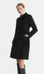 Elm Coat Black