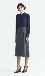 Mia Shirt  Navy