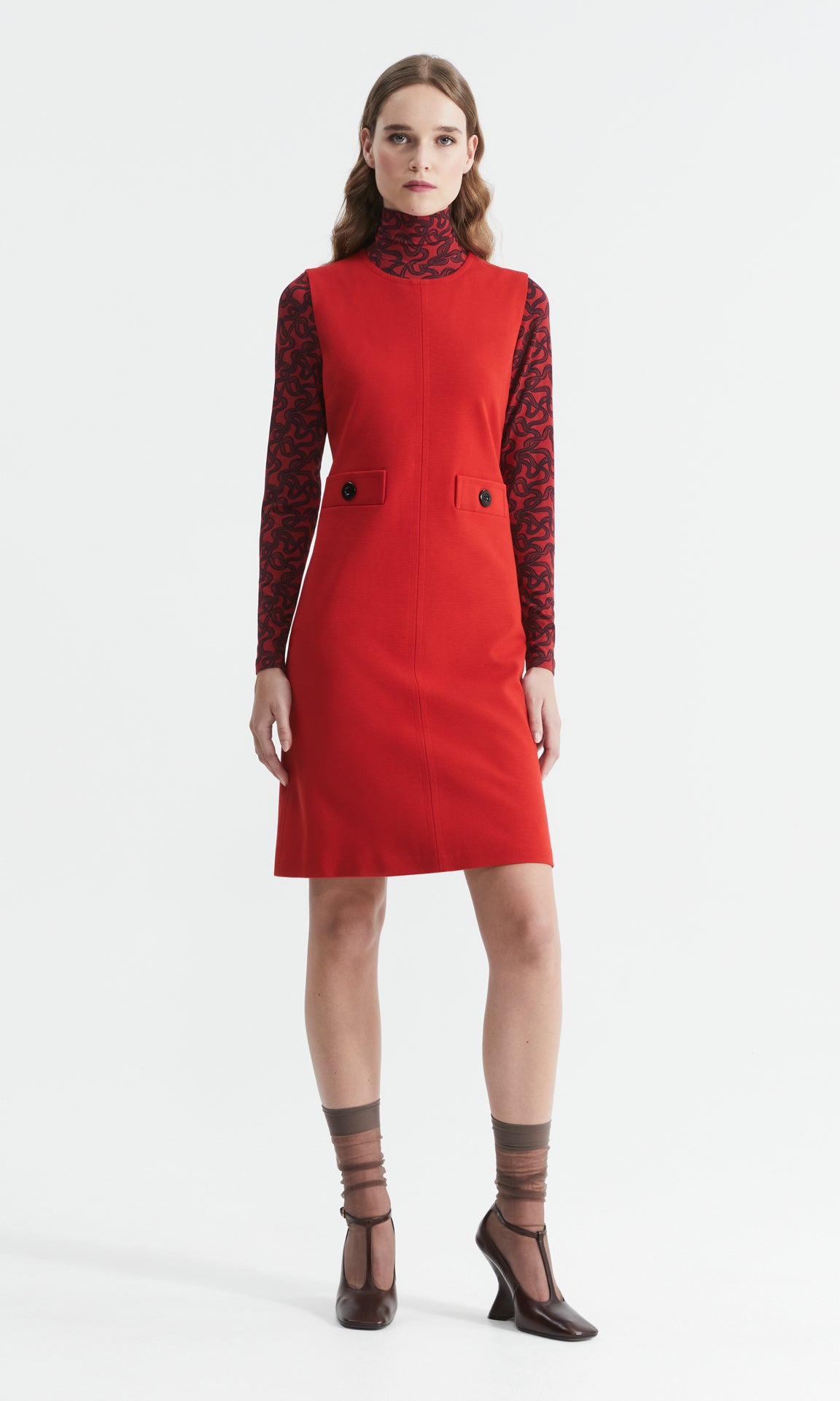 Ellis Dress Red