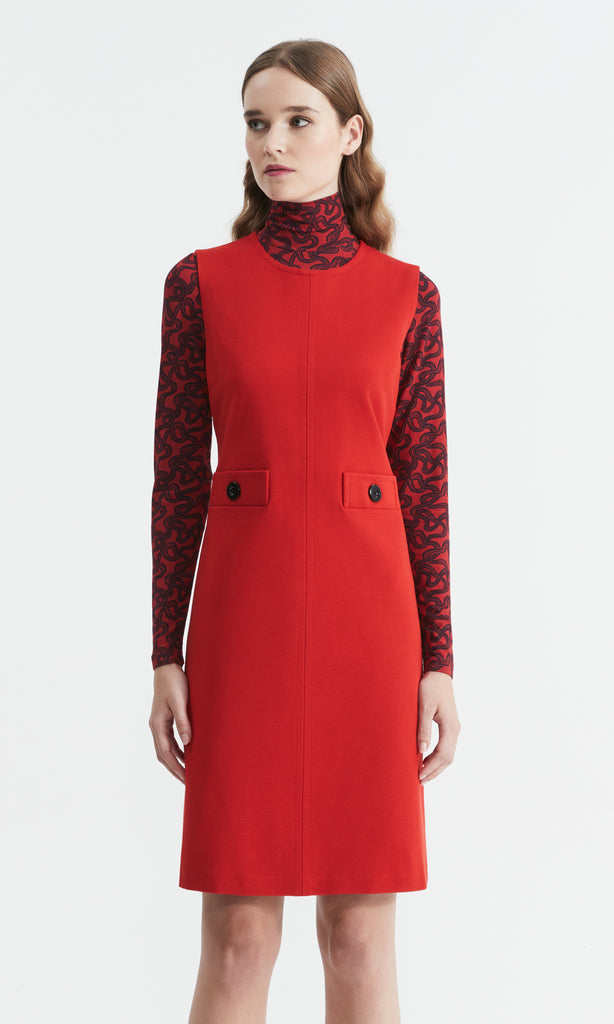 Ellis Dress Red