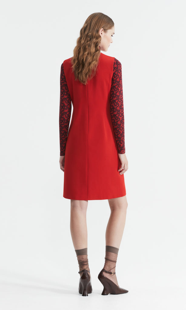 Ellis Dress Red