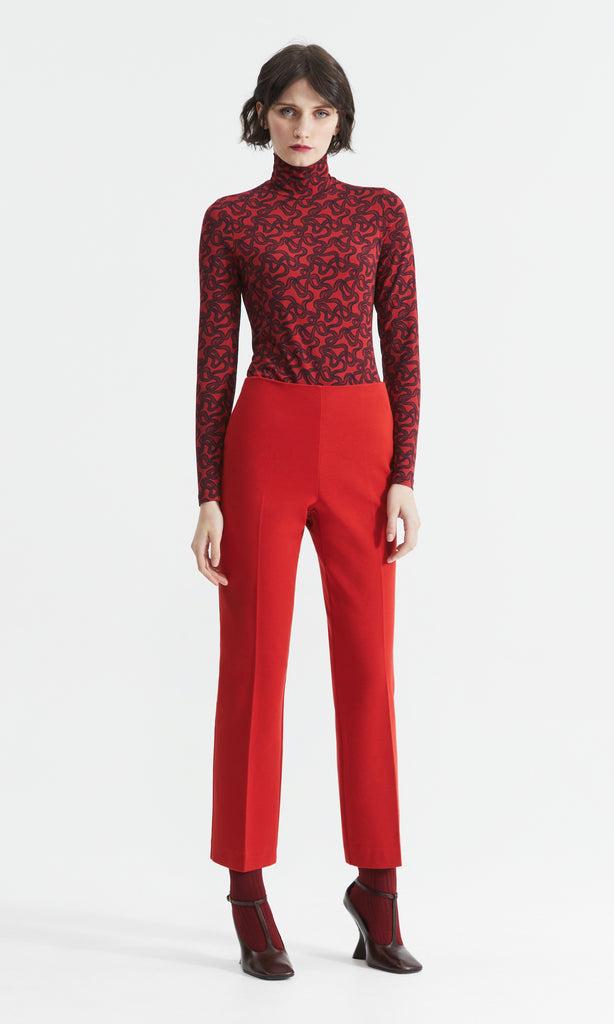 Ellis Trouser Red