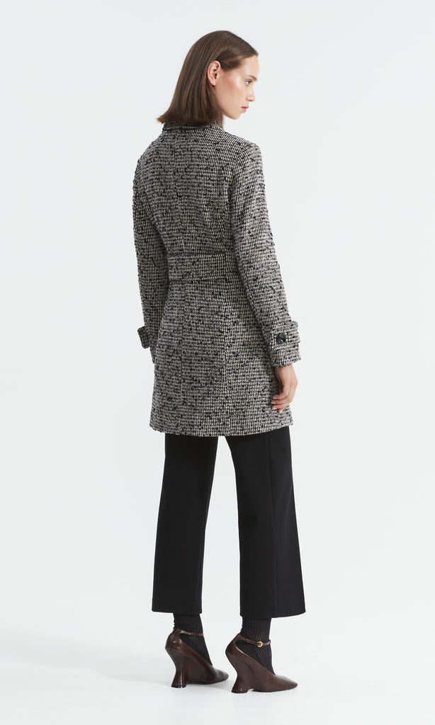 Aveline Coat Salt/Pepper