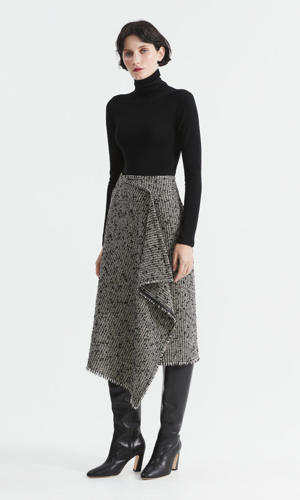 PRE-ORDER Aveline Skirt Salt/Pepper