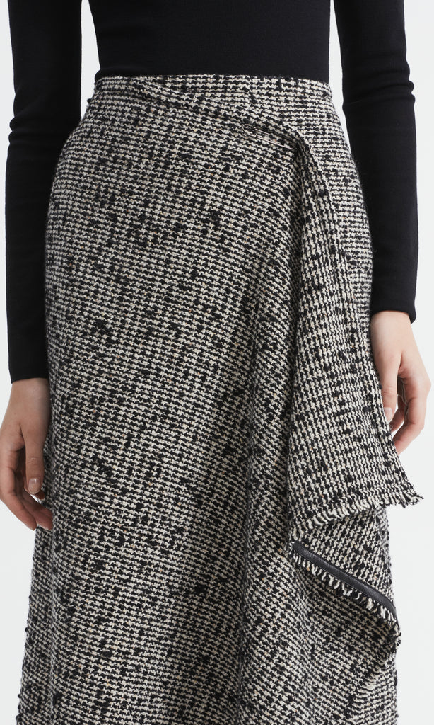 Aveline Skirt Salt/Pepper