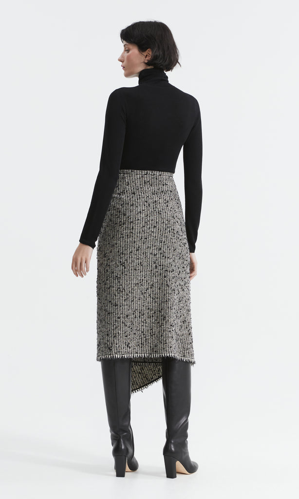 Aveline Skirt Salt/Pepper