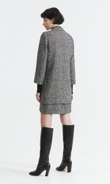 PRE-ORDER Sloane Coat Blk/White