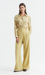Fleurine Shirt Butter/Sage