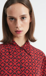 Luncia Shirt  Red