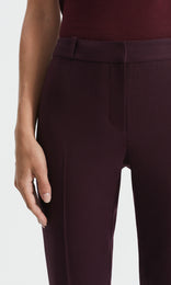 Spencer Tapered Trouser Burgundy