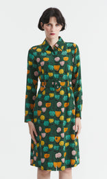 Daphne Dress Emerald