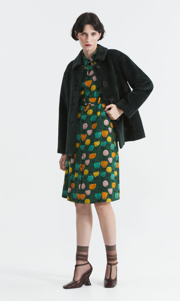 Orsetto Coat Hunter Green