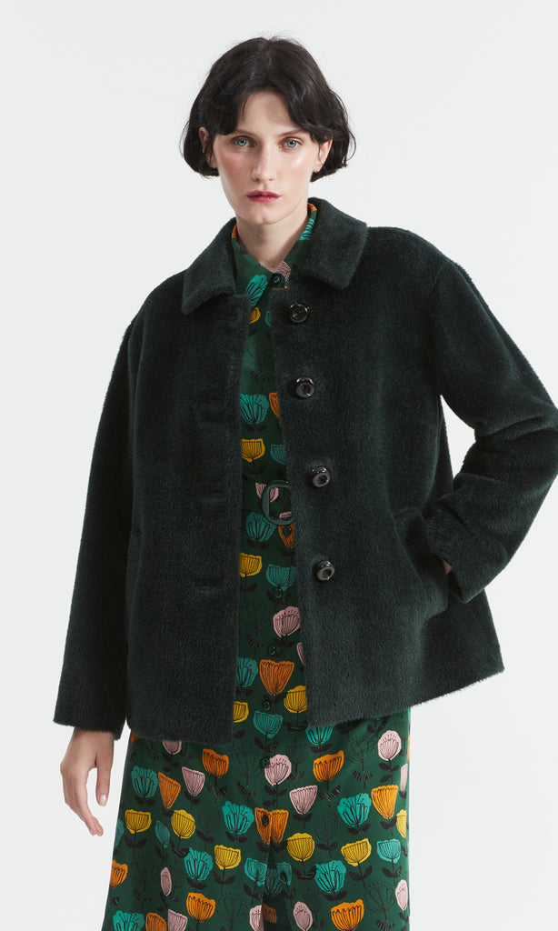 Orsetto Coat Hunter Green