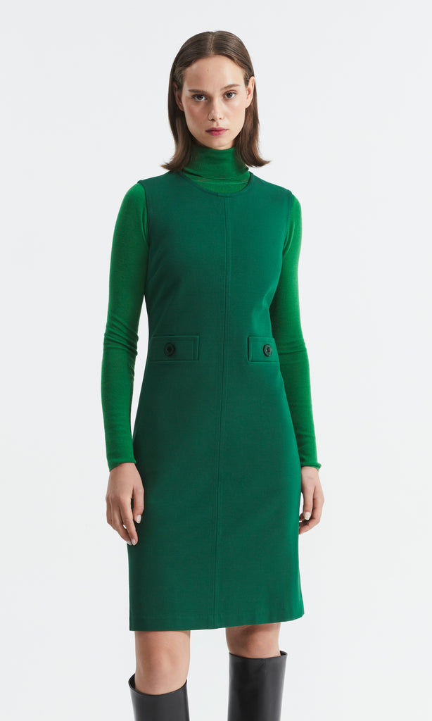 Ellis Dress Green