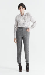 Fenton Trouser Blk/White