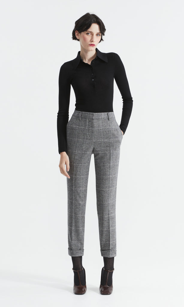 PRE-ORDER Fenton Trouser Blk/White