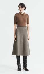 PRE-ORDER Signe Skirt Nutmeg