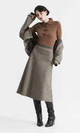 PRE-ORDER Signe Skirt Nutmeg