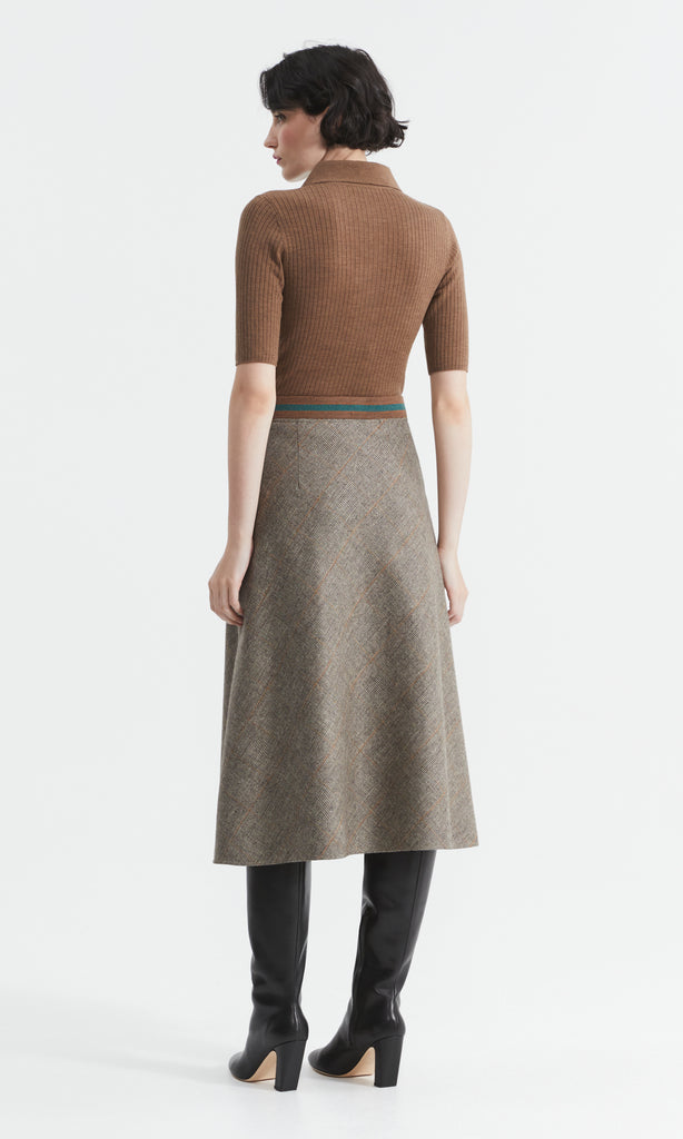 PRE-ORDER Signe Skirt Nutmeg