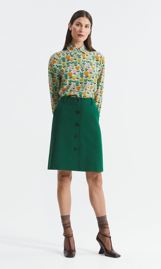 Ellis Skirt Green