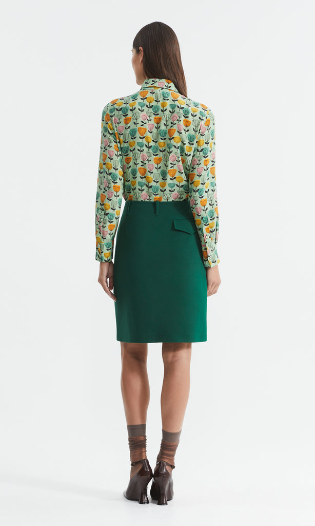 Ellis Skirt Green