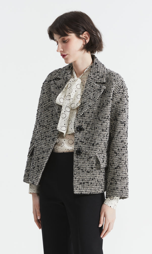 Aveline Jacket Salt/Pepper