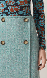 Portman Skirt Aqua