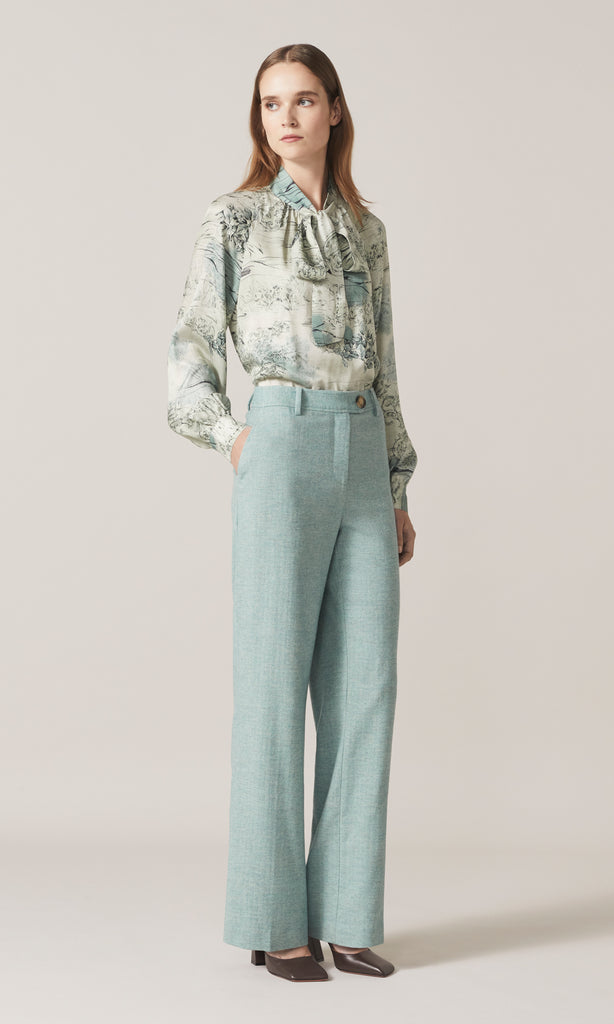 Swinton Trouser Aqua