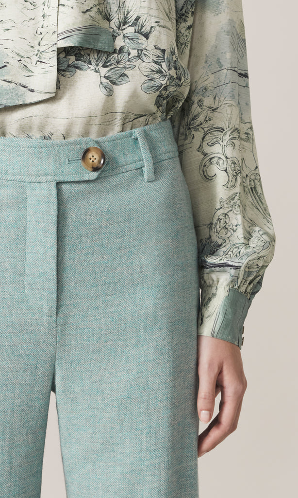 Swinton Trouser Aqua