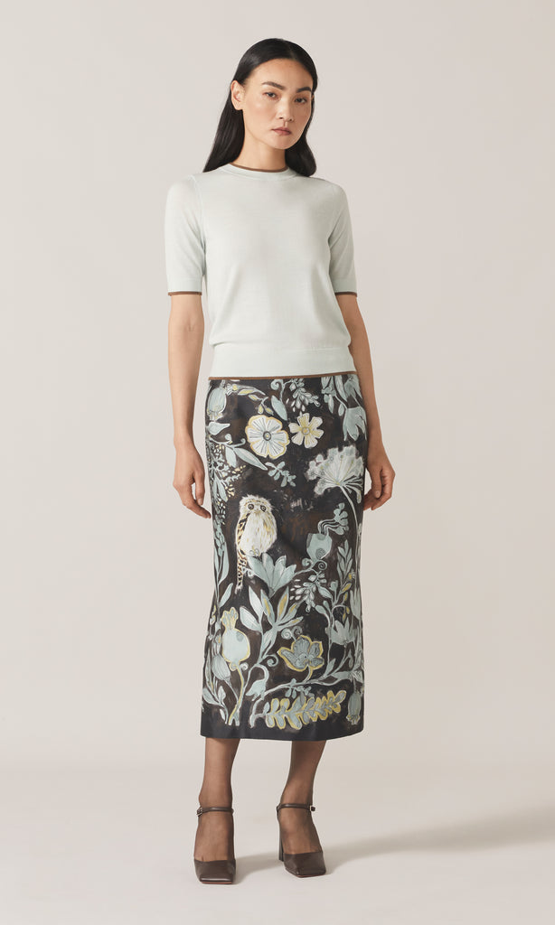 Exeter S/S Merino Mint