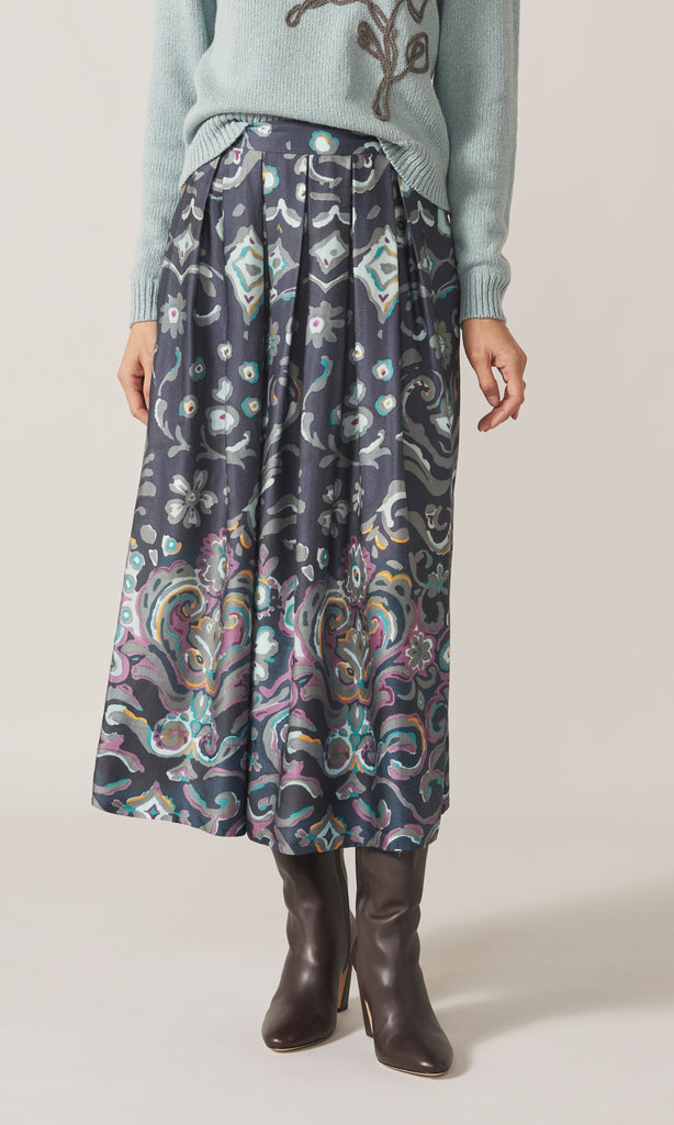 Bellhaven Skirt Deep Teal