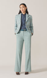 Carlisle Tweed Blazer Aqua
