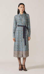 Skirsa Shirt Dress Navy