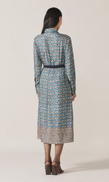 Skirsa Shirt Dress Navy