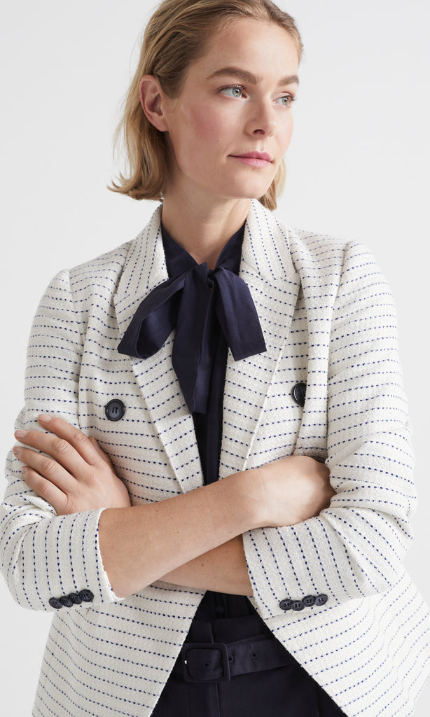 Elba Blouse Navy