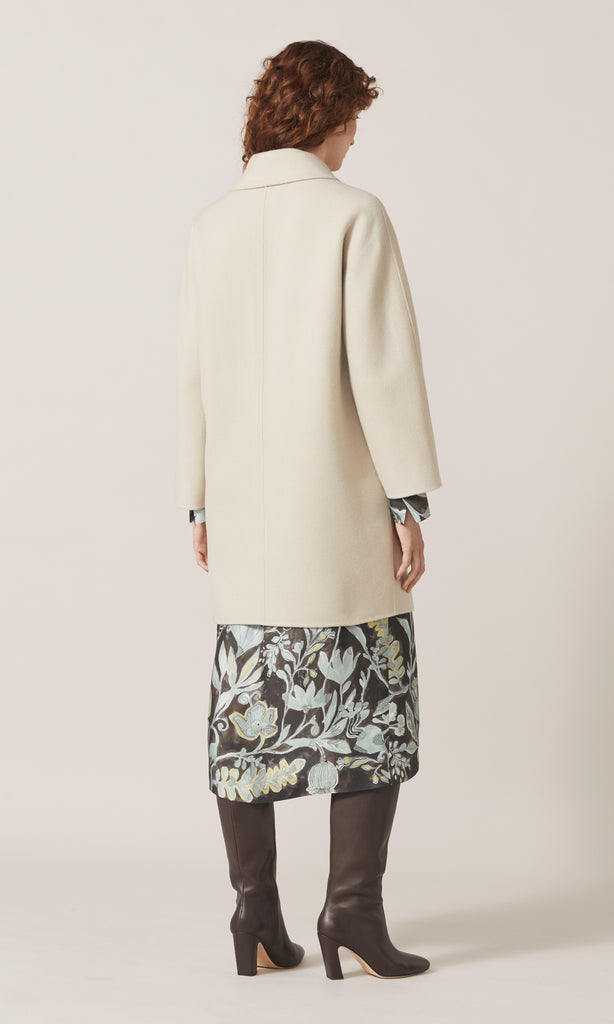 Jutland Long Coat Putty