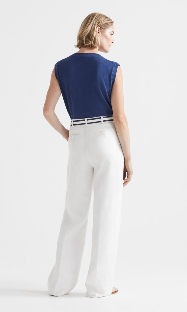 Florent Knit Vest Denim