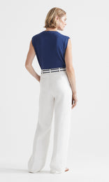 Florent Knit Vest Denim
